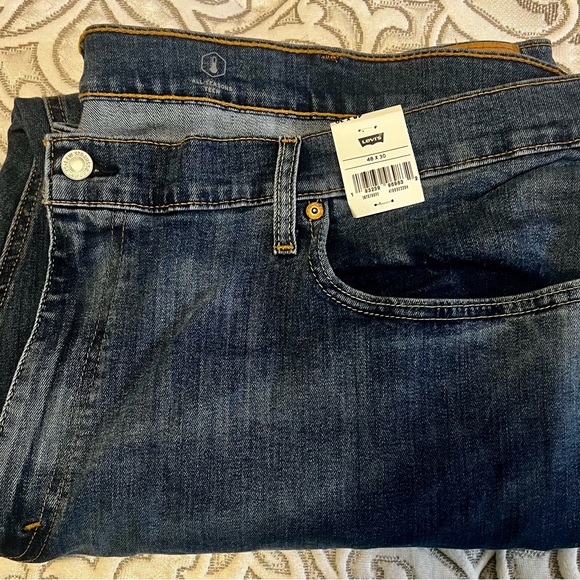 LEVI’S Men's 541 Athletic Stretch Taper Fit Jeans - 48 X 30 - $79.50 Retail - Picture 3 of 12